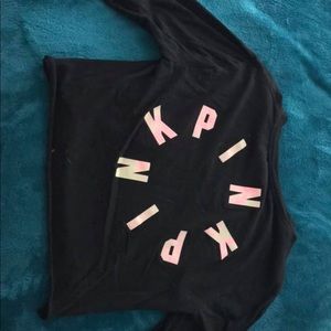 brand new VS long sleeve crop top